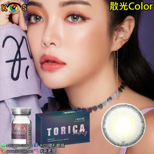 【散光】Lensme Torica Holoris Europefit Gray 토리카 홀로리스 유럽핏 그레이 (난시 교정용) 每月抛棄散光彩妝隱形眼鏡